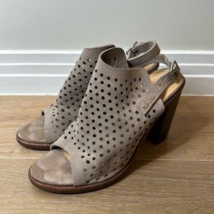 Rag & Bone suede block heel size 40 (us 10)